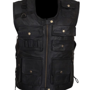 Roman Reigns Tactical Leather Vest