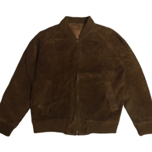 Ruby Skiena Vintage Brown Leather Jacket