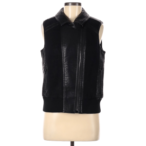 Ruff Hewn Classic Black Leather Vest