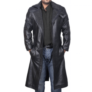 Ryan Gosling Blade Runner 2049 Trench Leather Coat