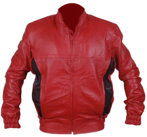 Ryan Gosling Pines Red Leather Jacket