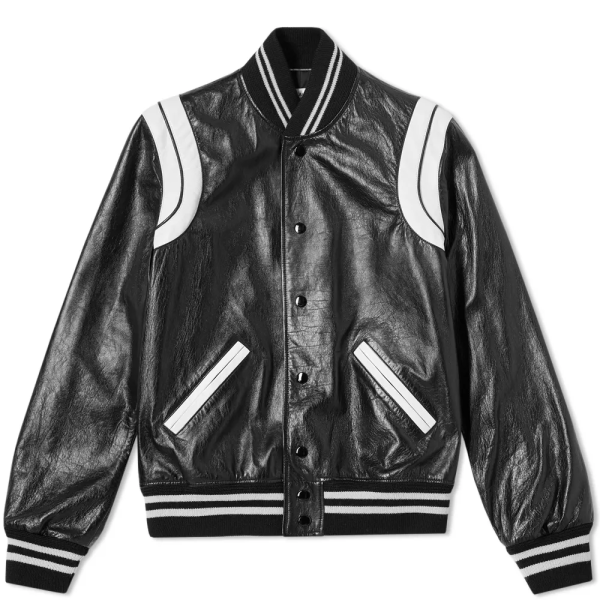 Saint Laurents Teddy Leather Jacket