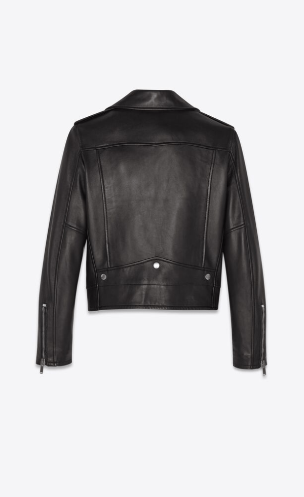Saint Laurent Leather Jacket - Image 2