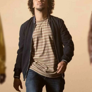 Samir Decazza The Last Mercenary Archibald Bomber Cotton Jacket