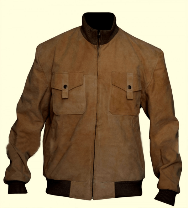 San Andreas Dwayne Johnson Bomber Leather Jacket