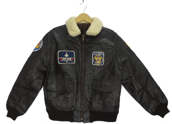 San Diego Brown Bomber Leather Jacket