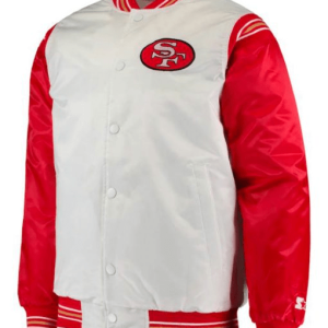 San Francisco 49ers Starter Varsity Satin Jacket