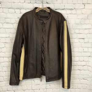 Sergio Benini Classic Leather Jacket