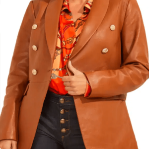 Sharon Cases The Young And The Restless Classic Leather Blazer