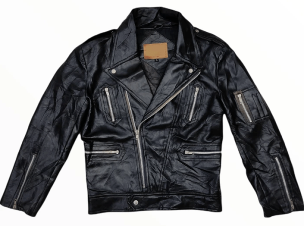 Sharp Man Rider Biker Leather Jacket