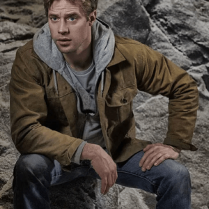Shaun Sipos Kryptons Adam Strange Brown Jacket