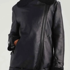 Shearlings Aviator Leather Jacket