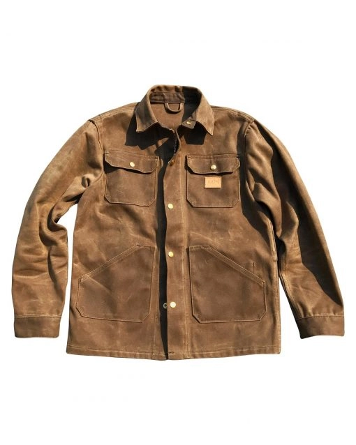 Ship John Wills Brown Suede Leather Jacket