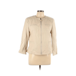 Sigrid Olsen Leather Jacket