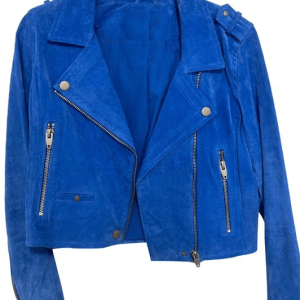 Sl8 Ocean Suede Leather Jacket