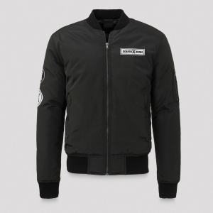 Sound Rush Bomber Satin Jacket