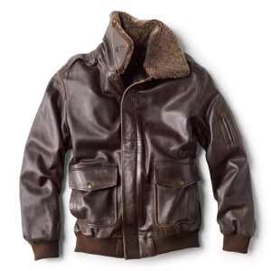Spirit Ii Bomber Leather Jacket
