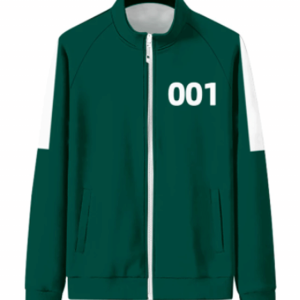 Squids Game Green Bomber Cotton Jacket