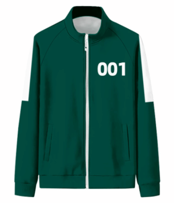 Squids Game Green Bomber Cotton Jacket