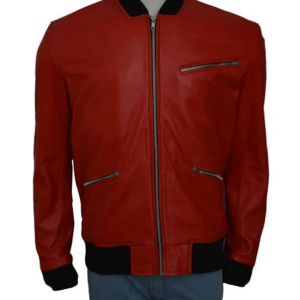 Star Wars Force Awakens John Boyega Bomber Leather Jacket
