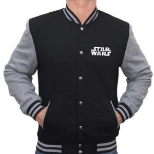 Star Wars White Logo Wool Jacket