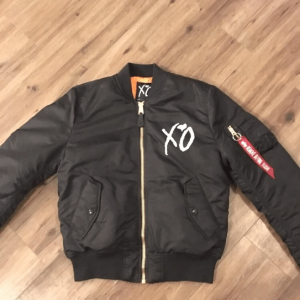 Starboy Ox Printed The Weeknd Bomber Satin Jacket