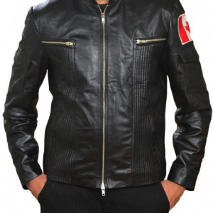 Stargate Atlantis Joe Flanigan Black Leather Jacket