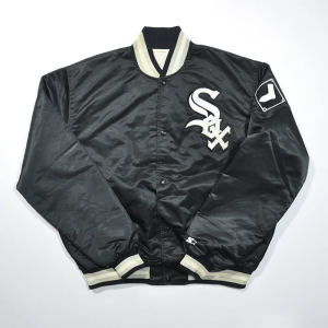 Starters Chicago White Sox Baseball Varsity Satin Jacket