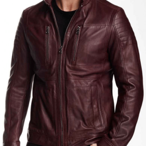 Stephen Amell Leather Jacket