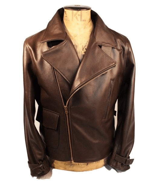Steve Rogers Captain America The First Avenger Brown Motorcycle Leather Jacket