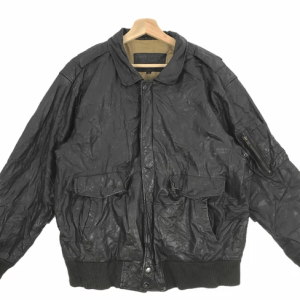 Strath Conar Black Leather Jacket