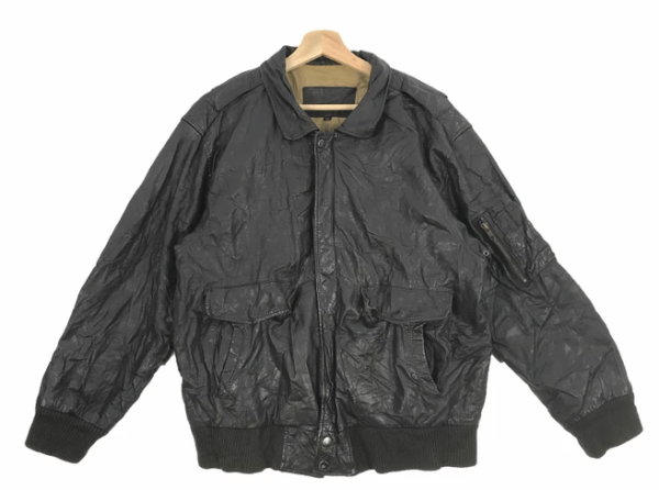 Strath Conar Black Leather Jacket