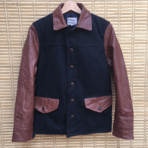 Street Fashion Cotton Leather Sleeve Light Jacket