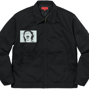 Supreme Akira Work Black Cotton Jacket