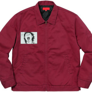 Supreme Akira Work Light Burgundy Jacket