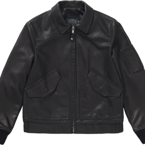 Supreme Schott Tanker Leather Jacket