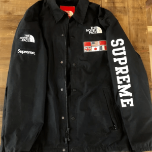 Supreme The North Face Coaches Flags Cotton Jacket