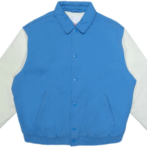 Supreme Twill Light Blue Varsity Jacket