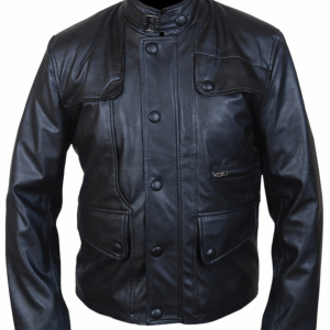 T5 Terminator Genisys Arnold Schwarzenegger Leather Jacket