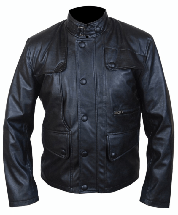 T5 Terminator Genisys Arnold Schwarzenegger Leather Jacket