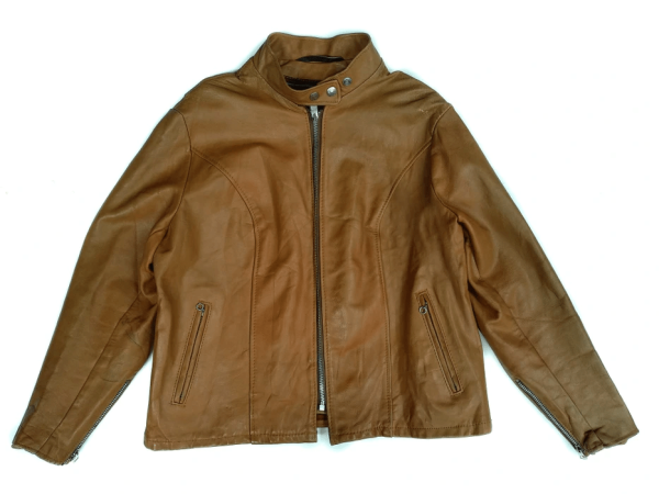 Talon Vintage Schott Brown Leather Jacket
