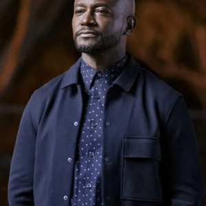 Taye Diggs All American Billy Baker Wool Jacket