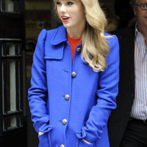 Taylors Swift Queen Of Style Wool Trench Coat