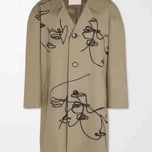 The Equalizer S03 Queen Latifah Print Trench Coat