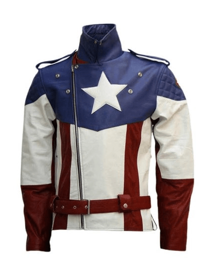 The First Avenger Captain America Leather Jacket