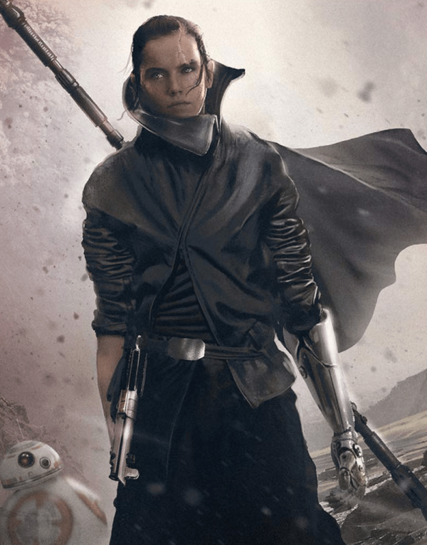 The Last Daisy Ridley Classic Leather Jacket