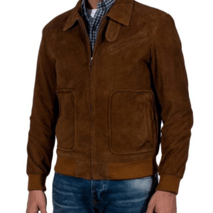 The Man From Uncle Illya Kuryakin Suede Leather Jacket