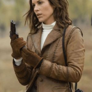 The Mummy Tomb Of The Dragon Emperor Maria Bello Brown Leather Jacket