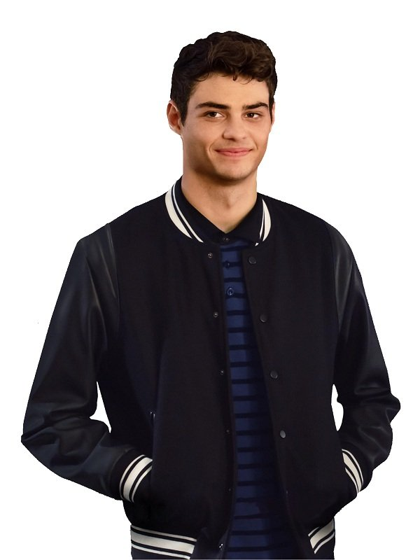 The Perfect Date Noahs Centineo Varsity Wool Jacket