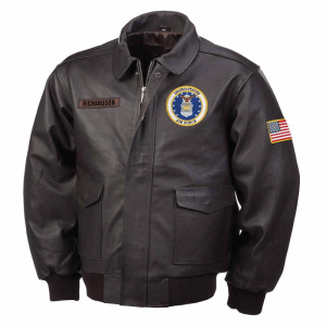 The Personalized U S Air Force Printed Leather Jacket